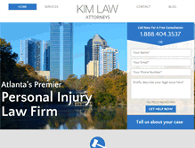 Tablet Screenshot of ksatlantainjurylaw.com